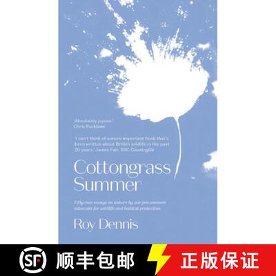 【3-4周达】Cottongrass Summer: Essays of a naturalist throughout the year [9781912235889]