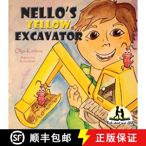 【3-4周达】Nello's Yellow Excavator [9780645631401]