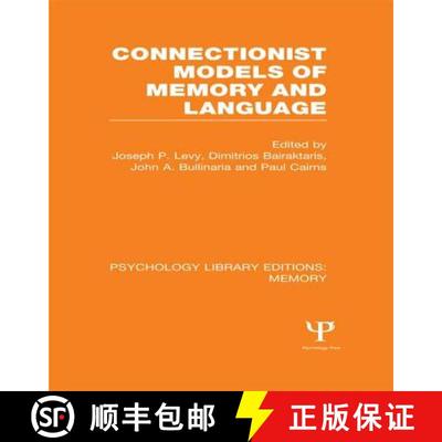 【3-4周达】Connectionist Models of Memory and Language (PLE: Memory) [9781138971530]
