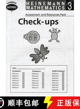 【3-4周达】Heinemann Maths 3: Check-Up Booklets (8 Pack) [9780435038007]