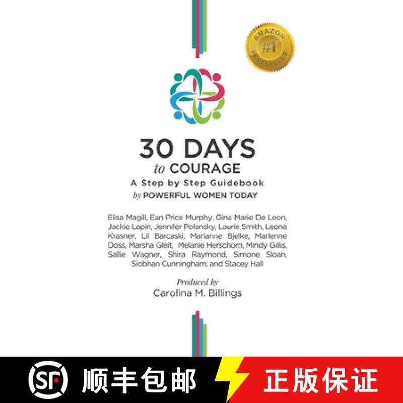 【3-4周达】30 Days to Courage: A Step-by-Step Guidebook [9781777114688]