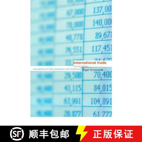 【3-4周达】International Trade: New Patterns of Trade, Production and Investment [9780415156271]