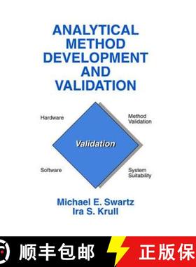 【3-4周达】Analytical Method Development and Validation [9781138402560]
