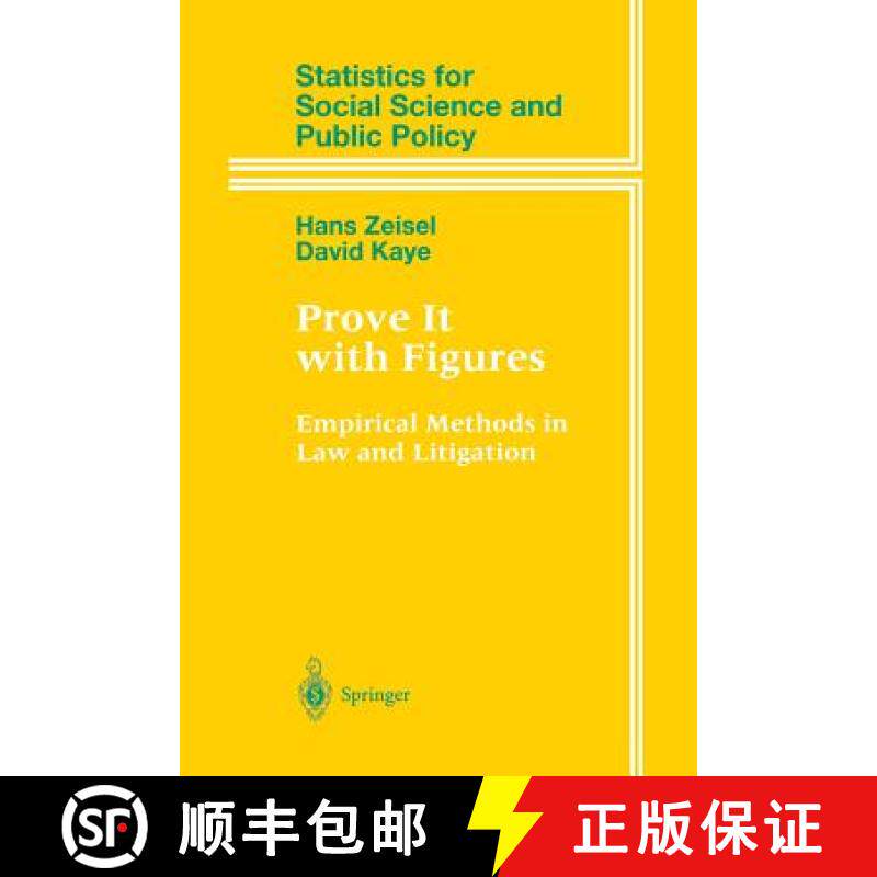 【3-4周达】Prove It with Figures : Empirical Methods in Law and Litigation [9781461273004]