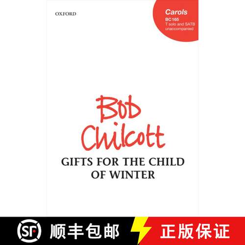 【3-4周达】Gifts for the Child of Winter: Vocal score (Vocal score) [9780193394711]