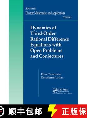 【3-4周达】Dynamics of Third-Order Rational Difference Equations with Open Problems and Conjectures [9780367388294]