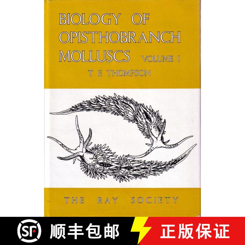 【3-4周达】Biology of the Opisthobranch Molluscs: v. 1 [9780903874045]