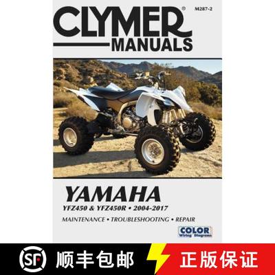 【3-4周达】Yamaha Yfz450 & Yfz450r 2004-2017 [9781620923238]