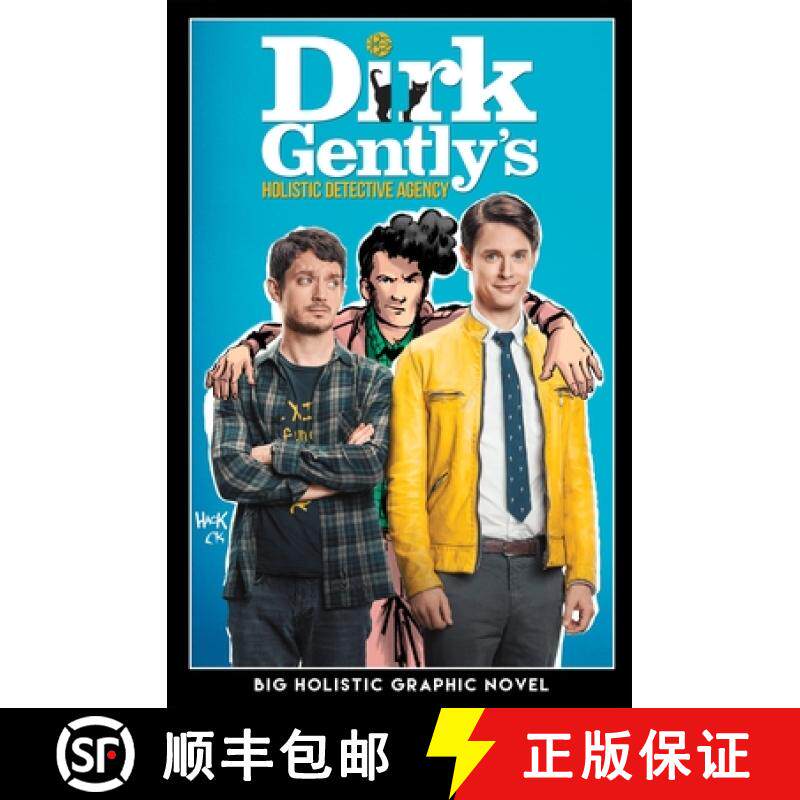 【3-4周达】Dirk Gently's Big Holistic Graphic Novel [9781631407529]