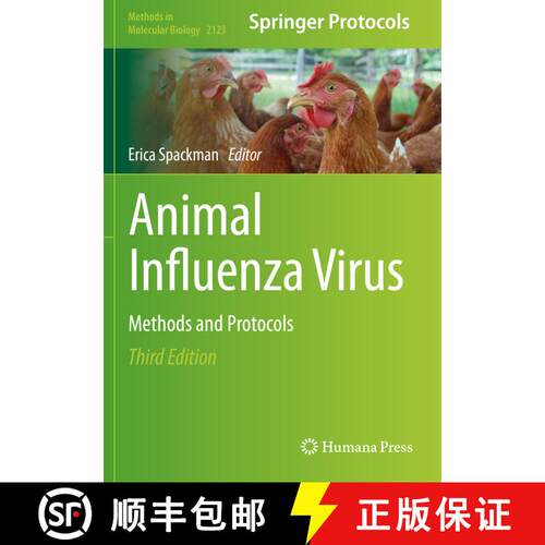 【3-4周达】Animal Influenza Virus: Methods and Protocols (Third Edition 2020) [9781071603482]