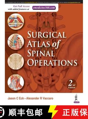 【3-4周达】Surgical Atlas of Spinal Operations [9789386322708]
