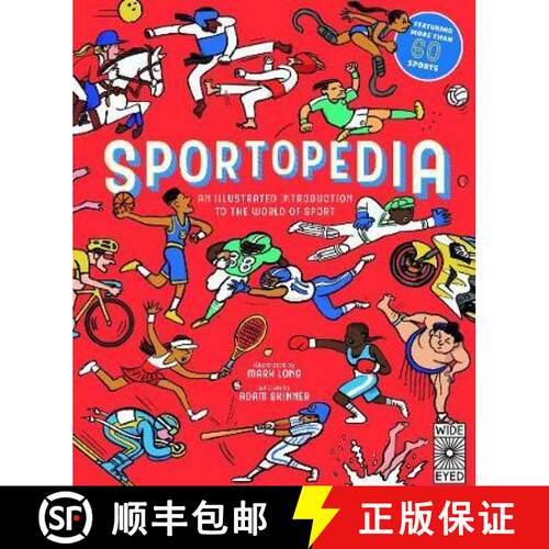 【3-4周达】精装 Sportopedia : Explore more than 50 sports from around the world [9781786030849]