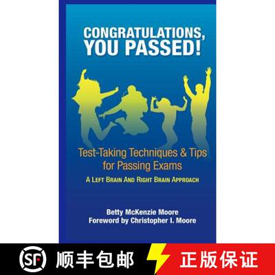 【3-4周达】Congratulations, You Passed!: Test-Taking Techniques & Tips for Passing Exams [9780990873419]