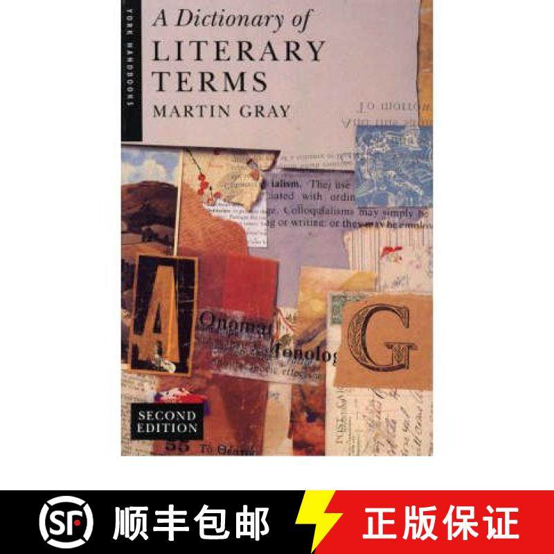 【3-4周达】Dictionary of Literary Terms, A [9780582080379]