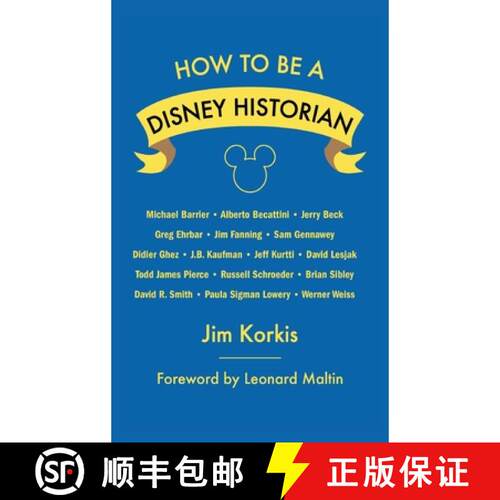 【3-4周达】精装 How to Be a Disney Historian: Tips from the Top Professional [9798896090236]