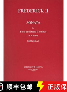 【3-4周达】4 SONATAS SPITTA NO 21 FLUTE & BASSO CON [9790004488652]