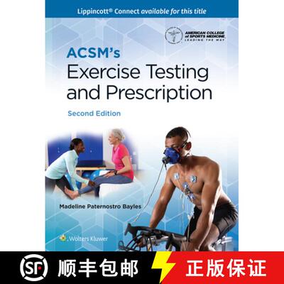 【3-4周达】精装 ACSM's Exercise Testing and Prescription 2e Lippincott Connect Print Book and Digital... [9781975197070]