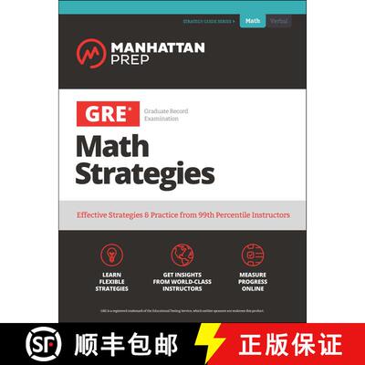 GRE Math Strategies: Effective Strategies & Practice from 99th Percentile Instructors [9781506238210]
