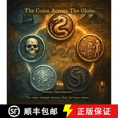【3-4周达】The Coins Across The Globe: Magical fantasy stories for ages 8-12: pirates, dragons, curse... [9781997792420]