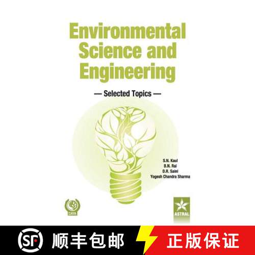 【3-4周达】精装 Environmental Science and Engineering: Selected Topics [9789351240303]