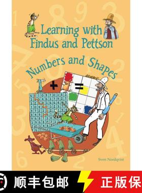 【3-4周达】Learning with Findus and Pettson - Numbers and Shapes [9781912480807]