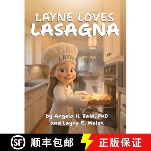 【3-4周达】精装 Layne Loves Lasagna [9798989884339]