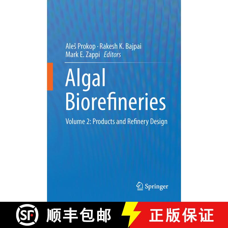 【3-4周达】精装 Algal Biorefineries: Volume 2: Products and Refinery Design [9783319201993]图片