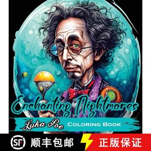 Book the Coloring Enchanting World into Dark of... Dreamy Nightmares Journey 3周达 9788367484411 and