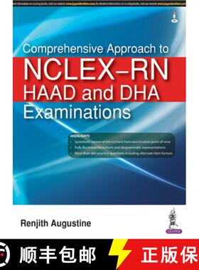【3-4周达】Comprehensive Approach to NCLEX-RN, HAAD and DHA Examinations [9789386150660]