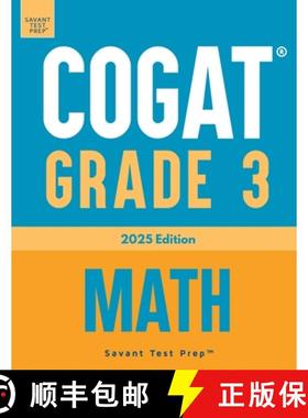 【3-4周达】COGAT Grade 3 Math: Three Practice Tests - Level 9 [9798998826450]