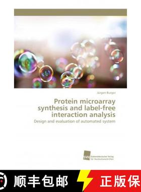 预订 Protein microarray synthesis and label-free interaction analysis [9786202322041]
