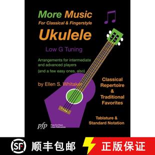 More 9781312530904 Tuning Fingerstyle 4周达 Ukulele For Music Classical Low and