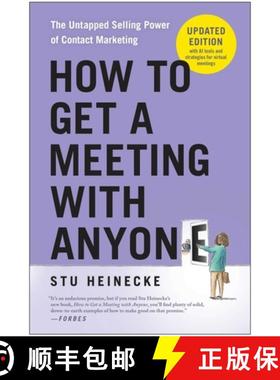 【3-4周达】How to Get a Meeting with Anyone, Updated Edition: The Untapped Selling Power of Contact M... [9781637747223]