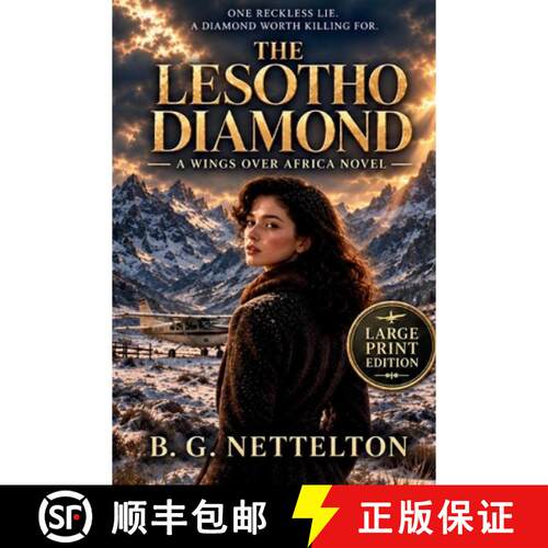 【3-4周达】The Lesotho Diamond: Large Print [9781764375023]
