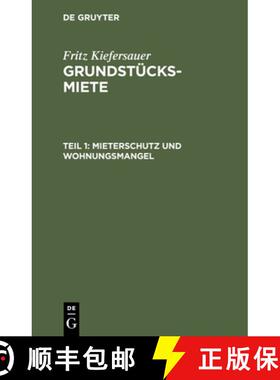 【3-4周达】Mieterschutz und Wohnungsmangel [9783112349434]