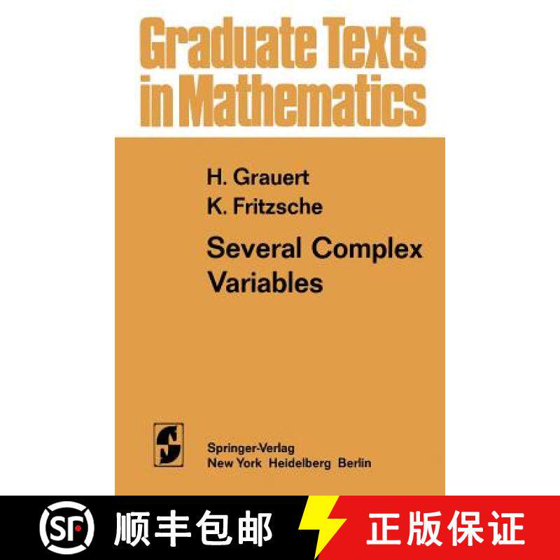 【3-4周达】Several Complex Variables [9781461298762]