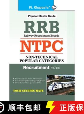 【3-4周达】Rrb: NTPC (Ist Stage) Exam Guide Nontechnical popular categories, Recruitment Examination [9789388642460]