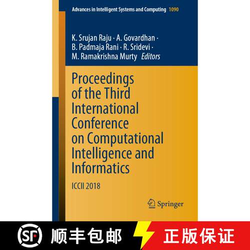 【3-4周达】Proceedings of the Third International Conference on Computational Intelligence and Inform... [9789811514791]
