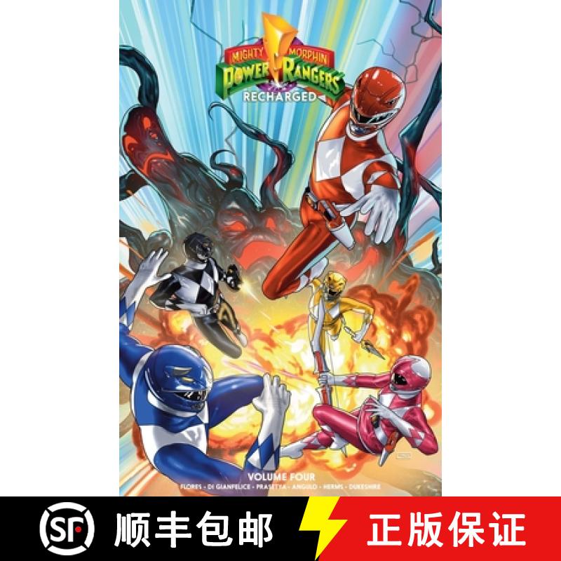 【3-4周达】Mighty Morphin Power Rangers: Recharged Vol. 4 [9781608861576]