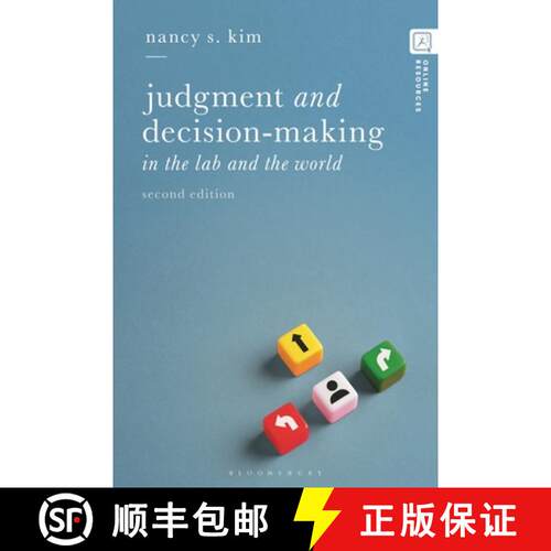 【3-4周达】精装 Judgment and Decision-making: In the Lab and the World [9781350421523]