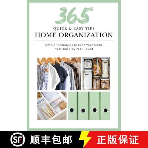 【3-4周达】精装 Quick and Easy Home Organization: 365 Simple Tips & Techniques to Keep Your Home Neat... [9781681888354]