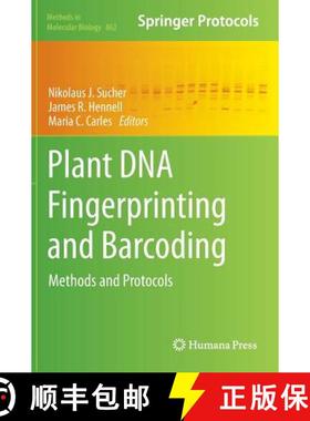 【3-4周达】Plant DNA Fingerprinting and Barcoding : Methods and Protocols [9781617796081]