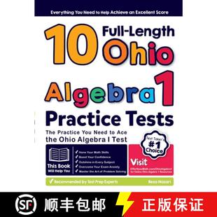 【3-4周达】10 Full Length Ohio Algebra I Practice Tests: The Practice You Need to Ace the Ohio Algebr... [9781637194683]