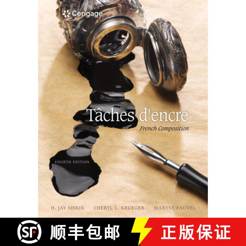 【3-4周达】Taches d'Encre: French Composition [9781305580282]