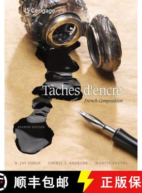 【3-4周达】Taches d'Encre: French Composition [9781305580282]