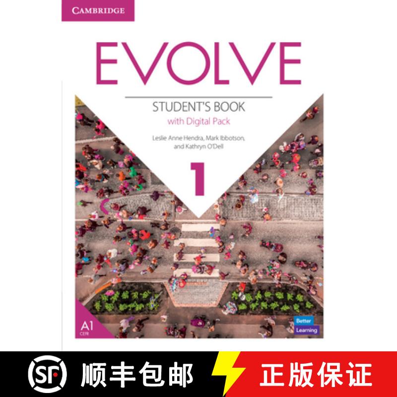 【3-4周达】Evolve Level 1 Student's Book with Digital Pack [9781009231763]
