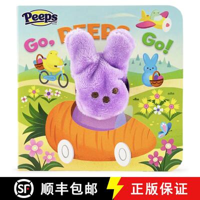 【3-4周达】Peeps Go, Peeps, Go! Puppet Book [9781646384600]