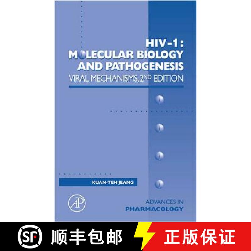 【3-4周达】Hiv-1: Molecular Biology and Pathogenesis: Viral Mechanisms: Volume 55 [9780123736109]