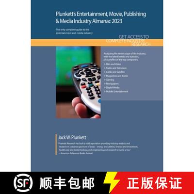 预订 Plunkett's Entertainment, Movie, Publishing & Media Industry Almanac 2023: Entertainment, Movie,... [9781628316520]