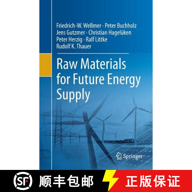 【2-3周达】Raw Materials for Future Energy Supply [9783030082031]